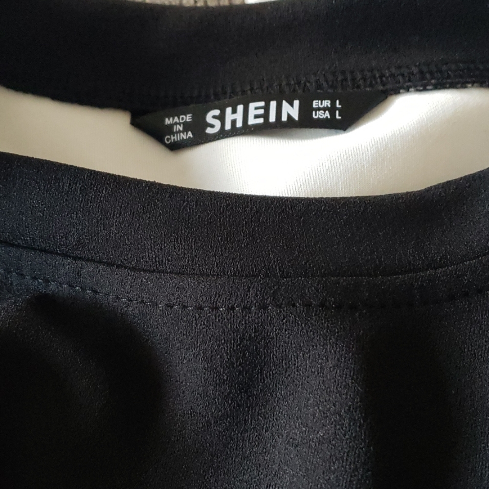 Dropped Shoulder Colorblock Top - Picture 8 of 8